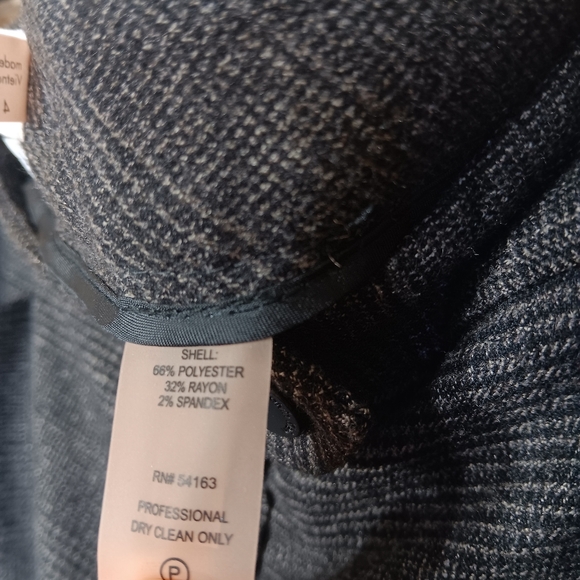 Calvin Klein Modern Fit Rayon Blend Trousers Greay 4 - Picture 7 of 7